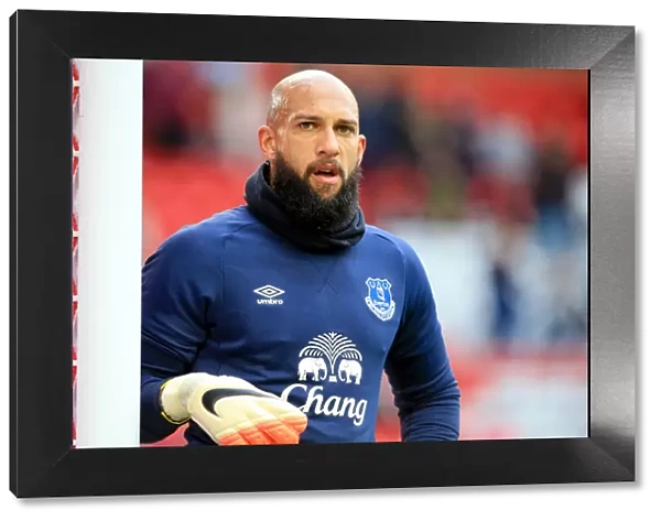 Tim Howard's Heroic Save: Liverpool vs. Everton, Premier League Rivalry at Anfield