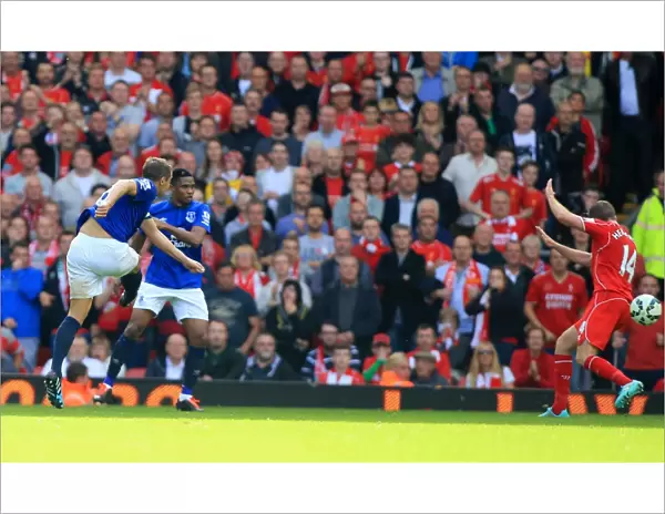 Phil Jagielka's Historic Liverpool Derby Goal for Everton at Anfield