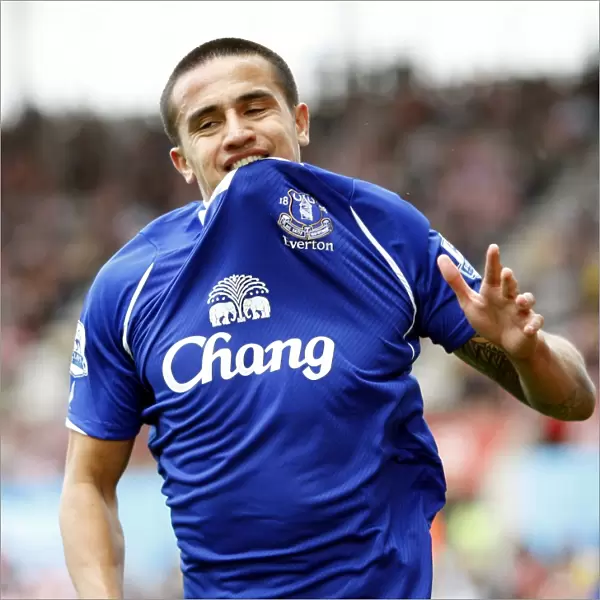 Tim Cahill's Hat-Trick: Everton's Thrilling Victory Over Stoke City in the Premier League