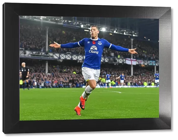 Ross Barkley's Double: Everton's Thrilling Victory Over West Ham United in the Premier League at Goodison Park