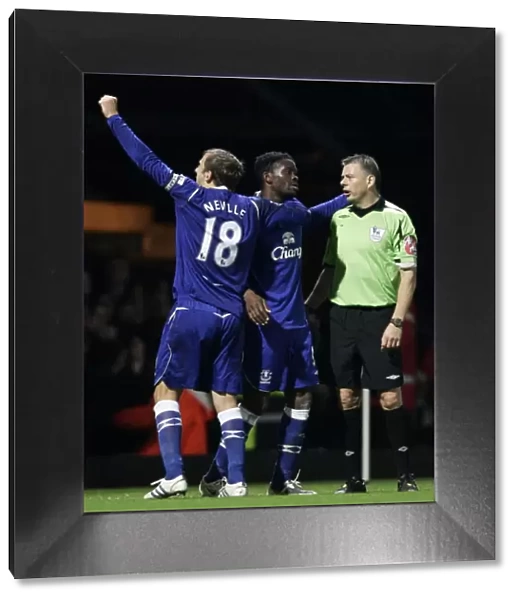 Saha's Hat-trick: Everton's Triumph over West Ham United in the Premier League (08 / 11 / 08)