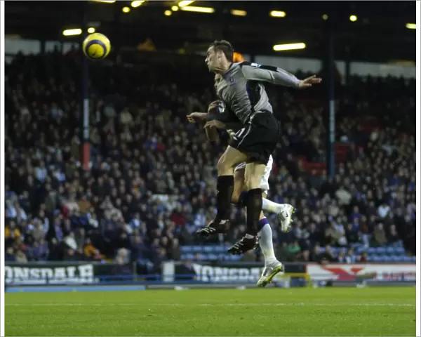 Thundering Header: James McFadden Scores the First Goal for Everton FC