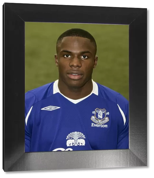 Victor Anichebe with Everton FC at Goodison Park, 2008-09 Season