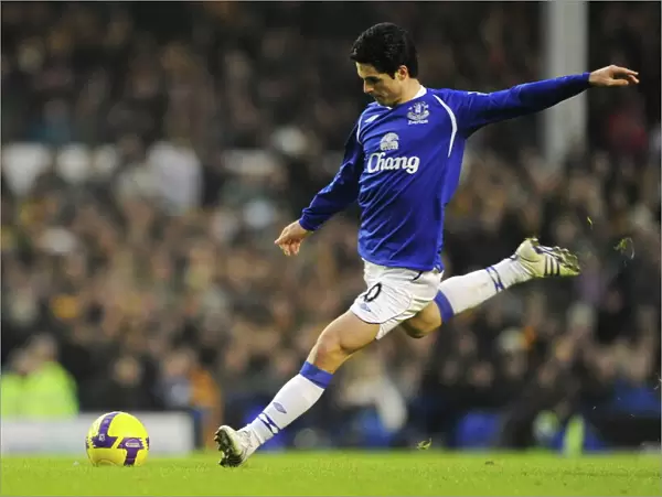 Mikel Arteta Scores the Second Goal: Everton's Victory over Hull City, Barclays Premier League, Goodison Park, January 10, 2009