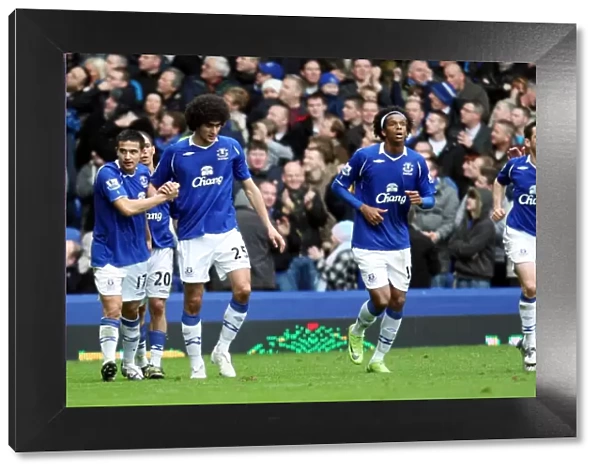 Tim Cahill's Thrilling Goal: Everton's 1-0 Victory Over West Bromwich Albion (08 / 09, 28 / 2 / 09)