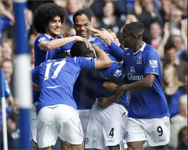 Joseph Yobo Scores His Second Goal: Everton's Victory Against West Ham United (16 / 05 / 09)
