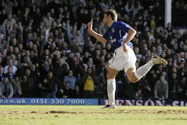 James Beattie's Thrilling Goal Celebration for Everton FC