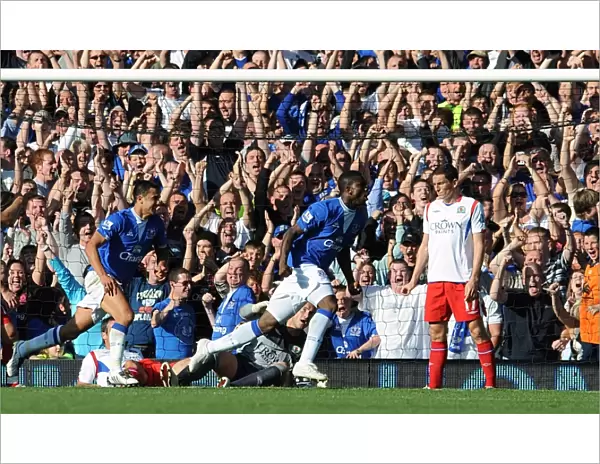 Joseph Yobo's Thrilling Third Goal: Everton's Triumph at Goodison Park vs. Blackburn Rovers