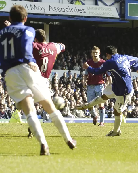Tim Cahill's Brace: Everton's Game-Changing Fourth Goal Against Aston Villa