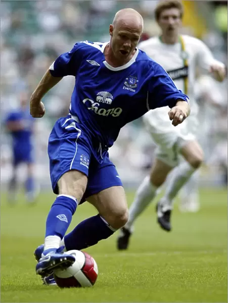Andy Johnson in Action for Everton Football Club