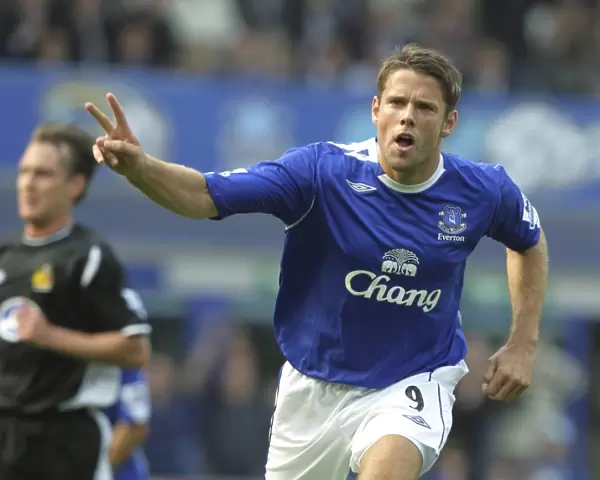 Everton Football Club: James Beattie's Double - The Exultant Moment of Victory