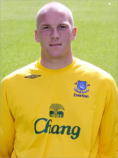Everton Football Club: John Ruddy at 2006 / 07 Photocall