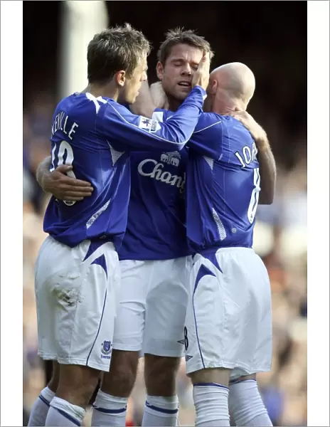 Everton's Penalty Triumph: James Beattie's Double Against Sheffield United (21 / 10 / 06)