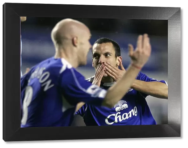 Osman and Johnson: Everton's Goal Celebration vs. West Ham United (2006)