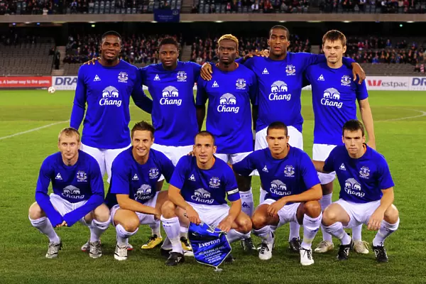 Everton FC: Pre-Season Friendly - Unified Team Line-up (Melbourne Heart vs Everton at Etihad Stadium)