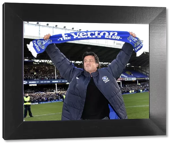 Slyvester Stallone's Surprise Visit: Everton vs. Reading, FA Barclays Premiership, Goodison Park (14 / 01 / 07)