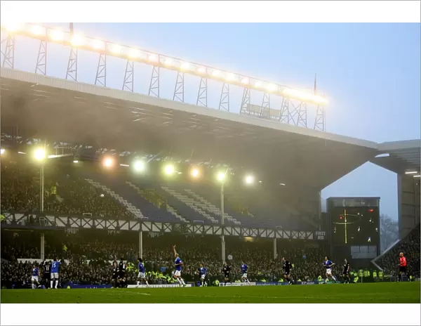 The Heart of Everton Football Club: Goodison Park in Action