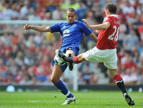 Intense Rivalry: Jack Rodwell vs Darron Gibson, Manchester United vs Everton, Barclays Premier League (23 April 2011)