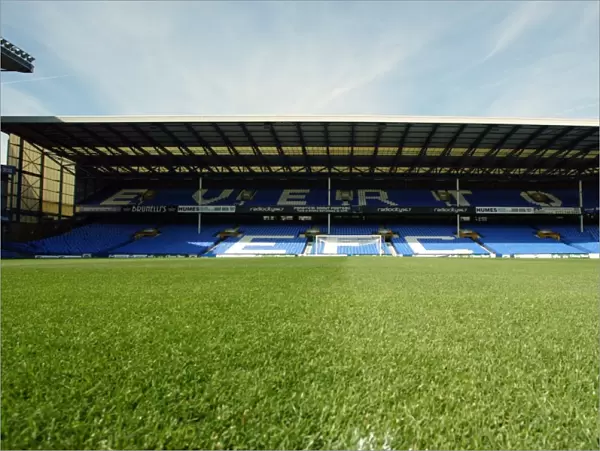 Goodison Park's Concealed Charm: A Peek Inside Everton's Stadium (2006)