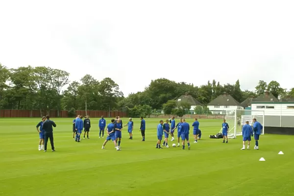 Everton Training at Bellefield: Group Session, July 4, 2021