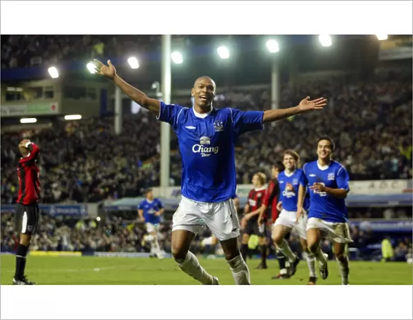 Marcus Bent's Thrilling Goal Celebration for Everton FC