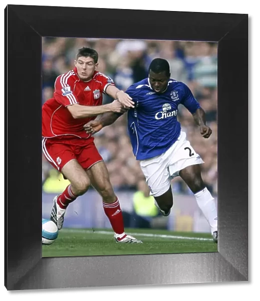 Gerrard vs Yakubu: A Football Rivalry Unfolds - Everton vs Liverpool at Goodison Park (2007)