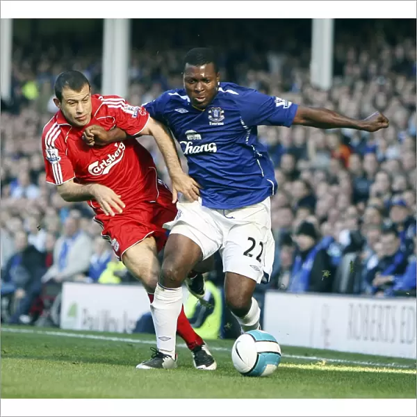 The Derby Showdown: Mascherano vs Yakubu at Goodison Park (Everton vs Liverpool, 2007)