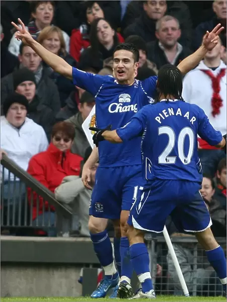 Tim Cahill's Iconic Goal: Everton's Historic First at Old Trafford Against Manchester United (December 23, 2007)