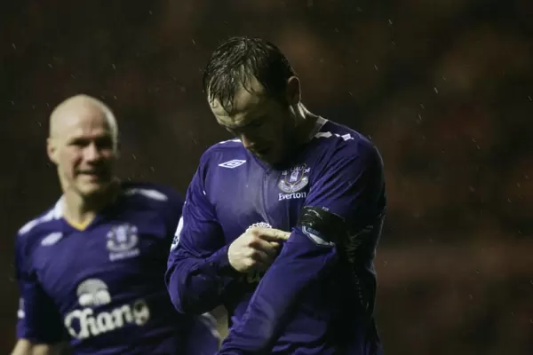 James McFadden Honors Phil O'Donnell with Emotional Goal Dedication for Motherwell at Everton vs. Middlesbrough (01 / 01 / 08)