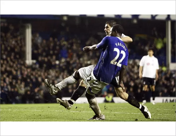 Yakubu's Hat-trick: Everton's Triumph Over Fulham in the Barclays Premier League (8 Dec 2007)