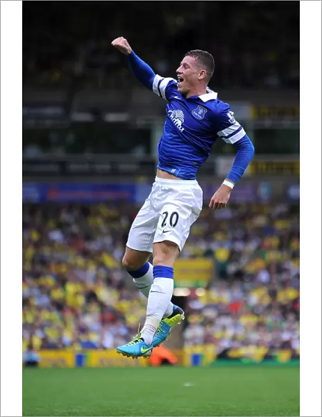 Ross Barkley's Stunning Equalizer: Dramatic Comeback for Everton against Norwich City (Premier League, Carrow Road, 17-08-2013)