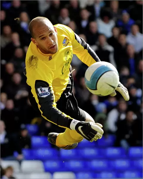 Tim Howard in Action: Birmingham City vs. Everton, Barclays Premier League (April 12, 2008)