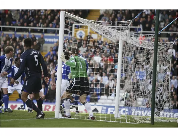 Joleon Lescott Scores First Goal for Everton Against Birmingham City (April 12, 2008)