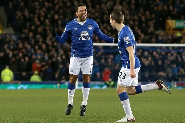 Aaron Lennon's Thrilling First Goal: Everton vs Newcastle United, Barclays Premier League, Goodison Park