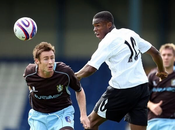 Anichebe vs Morgan: Everton's Star Forward Clashes with Bury Defender in 2007 Pre-Season Friendly