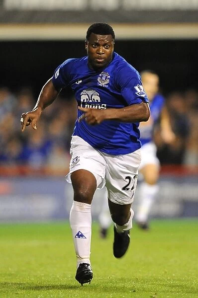 Ayegbeni Yakubu in Action: Everton vs. Brentford, Carling Cup Third Round, Griffin Park (21 September 2010)