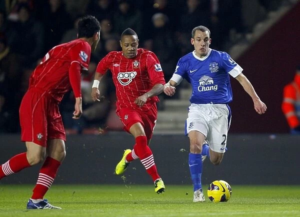 Battle for the Ball: Clyne vs. Osman - A Tactical Stalemate at St. Mary's (Southampton 0-0 Everton, January 2013)