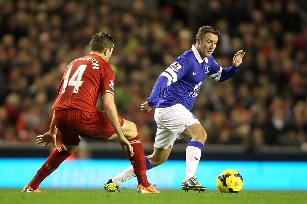 Clash at Anfield: Henderson vs. McGeady - Liverpool's Dominant 4-0 Victory over Everton (January 2014)