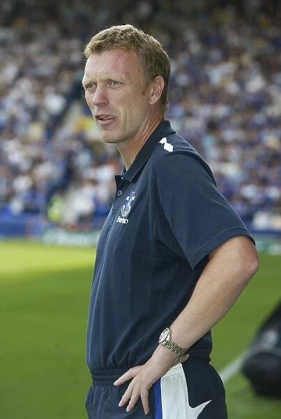 David Moyes Leads Everton Against Wigan Athletic in FA Premier League (11 / 8 / 07)