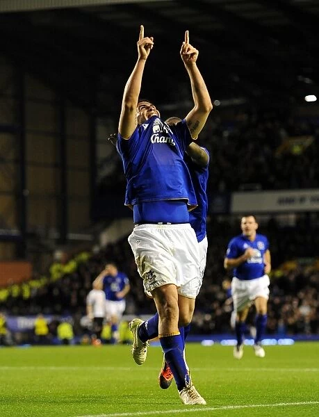 Denis Stracqualursi's FA Cup Goal: Everton's First Against Fulham at Goodison Park (January 2012)