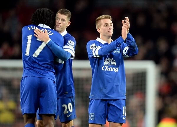 Deulofeu's Heartfelt Appreciation: Arsenal vs. Everton (1-1), Emirates Stadium - December 8, 2013