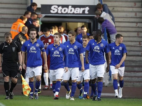 Everton FC: Pre-Match Moment at Halton Stadium - Everton vs. Aston Villa, Barclays Premier Reserve League (September 13, 2011)