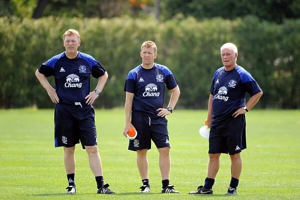 Everton FC: Training in Philadelphia - Intense Sessions, July 2011