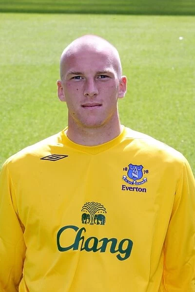 Everton Football Club: John Ruddy at 2006 / 07 Photocall