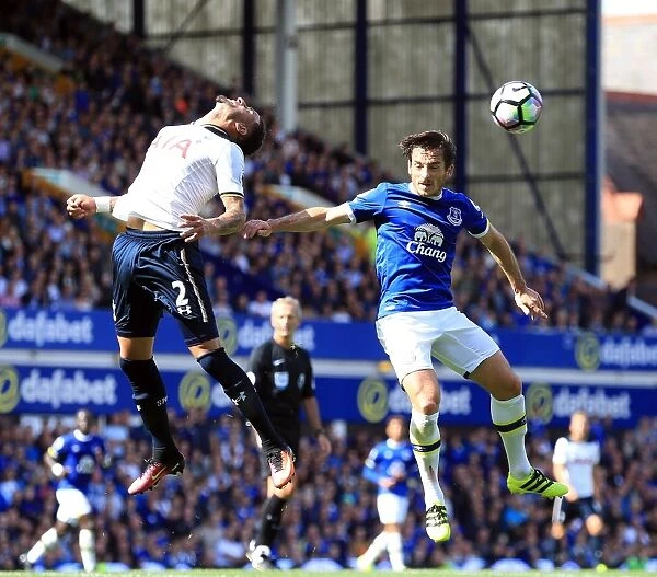 Everton vs. Tottenham Hotspur: A Head-to-Head Battle at Goodison Park - Leighton Baines vs. Kyle Walker