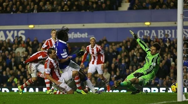 Everton's 4-0 Thrashing of Stoke City: Romelu Lukaku's Brace at Goodison Park (Barclays Premier League, 30-11-2013)