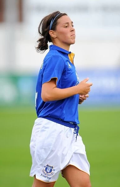 Everton's Amy Kane in Action: Everton Ladies vs. Lincoln Ladies, FA Womens Super League (August 2011)