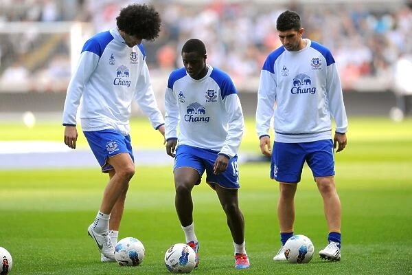 Everton's Gueye Gears Up for Swansea Showdown at Liberty Stadium (BPL, 24 March 2012)