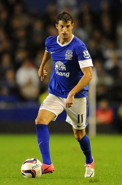 Everton's Kevin Mirallas Stars in 5-0 Capital One Cup Victory over Leyton Orient at Goodison Park