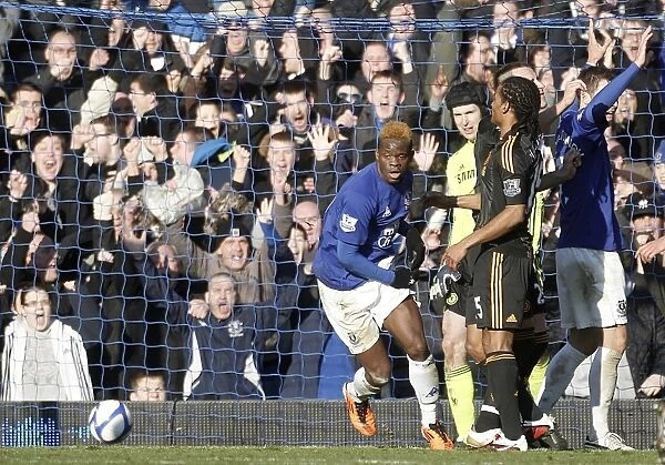 Everton's Louis Saha: First Goal, Devastating Celebration Against Chelsea in FA Cup (29 January 2011)